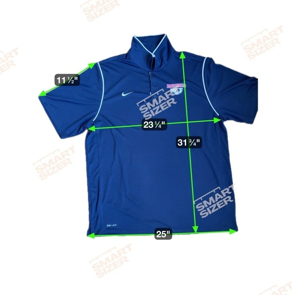 Nike Men's Dri-FIT UV Collegiate Polo shirt, with school Brentwood